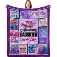 thumbnail image 1 of LHSHID Gifts for Daughter in Law Daughter in Law Gifts Daughter in Law Birthday Gifts Daughter in Law Gifts from Mother in Law Best Gifts for Daughter in Law Throw Blanket 50x60in, 1 of 6