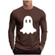 thumbnail image 2 of Amzcrzy - Sudadera Para Hombre, Estilo Casual, Con Estampado Deportivo, Manga Larga, Cuello Redondo, Color Café, 4Xl, 2 of 5