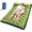 Double Green, variant on Camping Sleeping Pad,5.9 Inch Thick Camping Mat with Built in Pillow and Foot Pump,Self Inflating Sleeping Pad for Camping Backpacking(Green