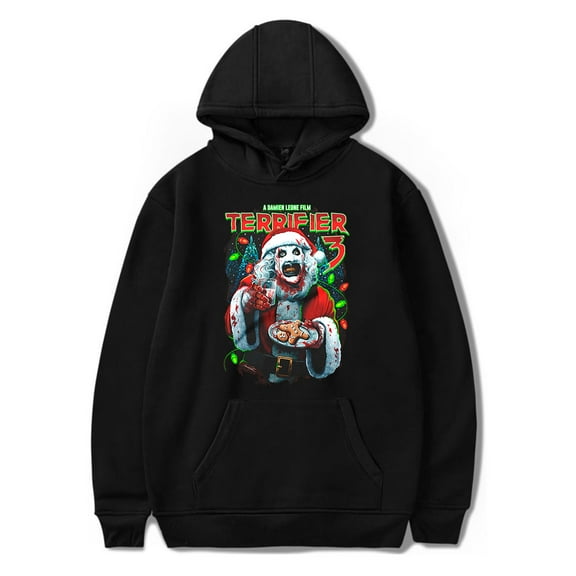 Terrifier Halloween Hoodie Merch For Men/Women Unisex Long Sleeve Sweatshirt Winter Fashion Pullover Hooded Streetwear