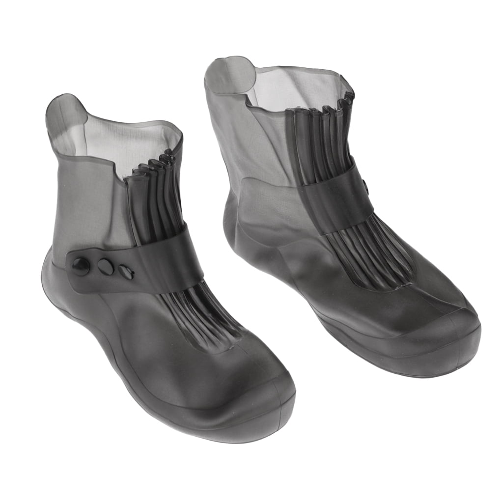 Men Women Kids Outdoor  Waterproof Rain Shoe Covers Overshoes Reusable JX