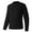 A Black, variant on Men's Stretch Knit Sweaters Solid Pullover Tops Slim Fit Crewneck Sweaters Casual Long Sleeve Sweater Lightweight Ribbed Sweaters Gray M