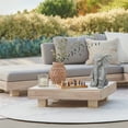 thumbnail image 4 of LuxenHome Statue d'Éléphant Assis MgO Gris, 4 of 12