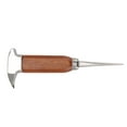 thumbnail image 3 of Ice Removal Pick, Simple Pin Comfortable Grip Hand Ice Chisel 304 Stainless Steel With Wood Handle For Household Use, 3 of 8