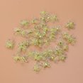 thumbnail image 4 of MasteelfCA 50pcs Simulation Wired Mesh DIY Wedding Craft Decoration Home Decoration(Light Yellow), 4 of 7