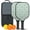 Pioneer Flower Floral-1, variant on Pickleball Paddles Set,Pioneer Flower Floral Print Pattern Fiberglass Surface Pickleball Racket Set with 2 Indoor Outdoor Pickleball Balls and Pickleball Bag,Pickle-ball Equipment
