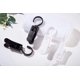 thumbnail image 4 of Paquete de 20 ganchos giratorios de plástico extra fuerte para viajes en casa, ganchos para ropa, pinzas para ropa, clips para sombreros, 4,3 pulgadas (blanco) Ormromra WRJM-183, 4 of 6