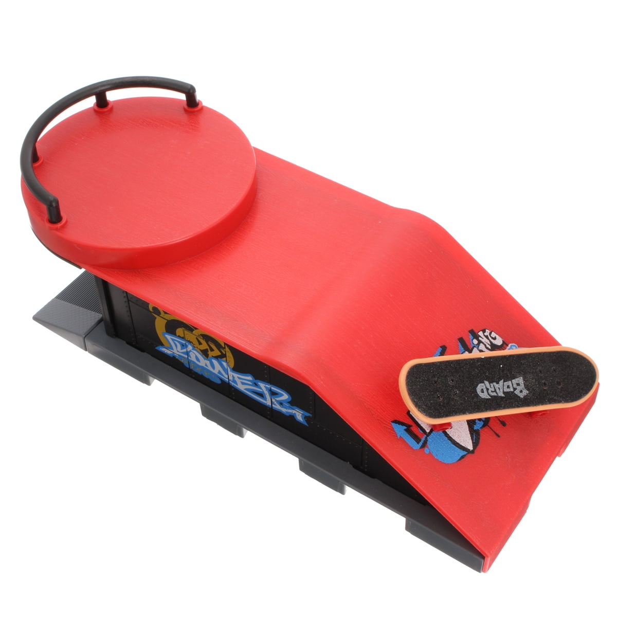 1Pc Skate Park Ramp Parts Fingerboard Finger Board Parks Indoor Game