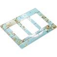 thumbnail image 3 of Light Switch Cover Cartoon Underwater Sea Animal Ocean Sea Turtle 2 Gang Wall Plate Double Light Switch Plate Toggle Decorative Outlet Covers Electrical Switchplate for Bathroom Nursery Decor, 3 of 8