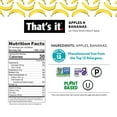 thumbnail image 3 of That’s It. Fun Size Fruit Bars Variety Pack(50 Pieces, 10g Each) With Apples + Bananas, Apples + Cranberries, Non-GMO, Paleo and Kosher Friendly, Gluten Free Breakfast Snacks, 3 of 5