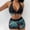 01 Black, variant on Hicidod Women's Bikini Swimsuits Fashion Floral Print Bathing Suit with Shorts Push Up Swimwear 2 Piece Sets with Boy Short