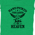 thumbnail image 4 of Inktastic Handpicked for Earth by My Titi in Heaven with Angel Wings Boys or Girls Baby Bodysuit, 4 of 5