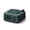 Dark Green, variant on Vintage Aesthetic Turntable Bluetooth Speaker with Integrated Bass Chamber, Portable Wireless Audio Hub with Rotating Record Ornament, High-Density ABS Desktop Driver