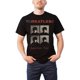 thumbnail image 1 of The Beatles - Camiseta American Tour 1964 Estampado en Espalda para Adultos Unisex (Negro), 1 of 3