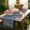 MulticolorA575, variant on Patriotic Linen Table Flag With Printed Design, Independence Day Dining Table Decoration For Family Party Celebration And Holiday Commemorative Decor