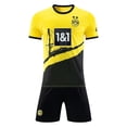 thumbnail image 1 of Camiseta de local para Dortmund 2023-2024 manga corta cuello redondo y pantalón corto de fútbol, 1 of 9