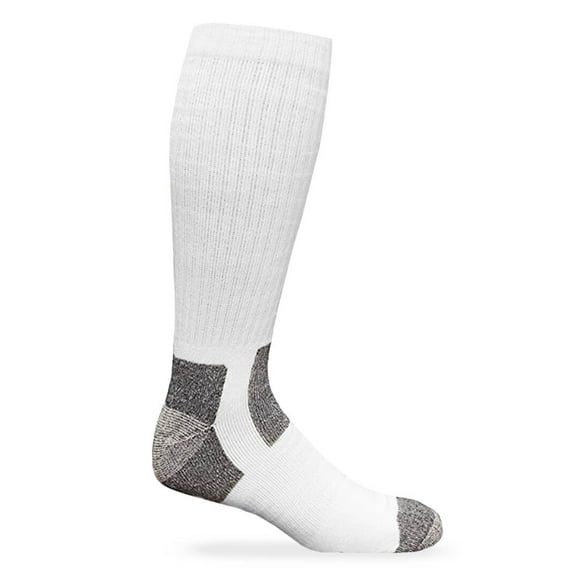 Carolina Ultimate Mens Socks, Steel Toe Boot Cushion Work Tall Crew Socks, 2 Pairs