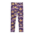 thumbnail image 4 of joogoo Girls' Leggings Dreamy Rainbows Fox Yoga Pants 6T, 4 of 8