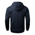 thumbnail image 4 of Hoodies for Men Quarter Zip Up Hoodie Heavyweight Loose Fit Pullover Hooded Sweatshirt for Men with Pocket, 4 of 5