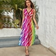 thumbnail image 5 of Animal Print Patterns Sleeveless Dress Woman Fashion Long Dresses Women's Summer Suit Dress 2025, 5 of 7
