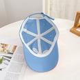 thumbnail image 4 of Valora Women Adult Bow Embroidered Baseball Cap Daily Casual Outdoor Campus Hat Blue Blue, 4 of 4