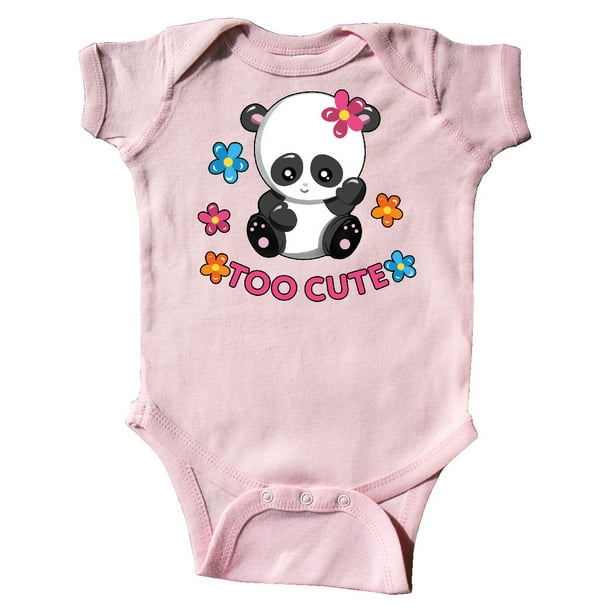 Inktastic Too Cute Baby Panda With Flowers Infant Short Sleeve Bodysuit Female Walmart Com Walmart Com Inktastic Too Cute Baby Panda With Flowers Infant Short Sleeve Bodysuit Female Walmart Com Walmart Com