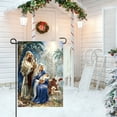 thumbnail image 4 of Virelaxpo Religious Christmas Garden Flag,Double-Sided Design for Courtyard Decoration and Festival Celebrations,Durable Polyester Material, 4 of 6