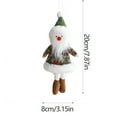 thumbnail image 4 of SLYNSHome Christmas Stuffed Dolls Decorations,Hanging Santa Snowman Reindeer Doll Long Legs Dolls Ornaments for Home Decoration, 4 of 6