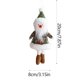 thumbnail image 4 of Christmas Decorative Fabric Dolls Small Figurines Pendants Reindeer Santa Claus Snowmen Christmas Tree Decorations, 4 of 6