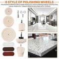 thumbnail image 3 of 10 Pcs Buffing Pad Polishing Wheel Kits with 3Pcs Rouge Compound, 3 of 3
