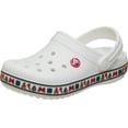 thumbnail image 1 of Sandalia Crocs Crocband Zueco Blanco Holiday Unisex 9W/7M, 1 of 7