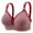 Wine, variant on 2025 Bras for Womens, Aofany Women's Large Size Comfortable Breathable Bra Underwear No Rims, 38-44C