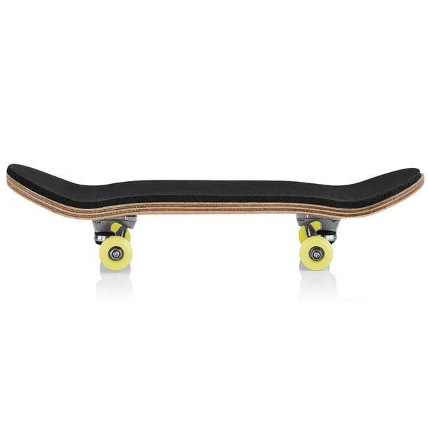 Planche de skateboard en bois d'érable vierge à double déformation