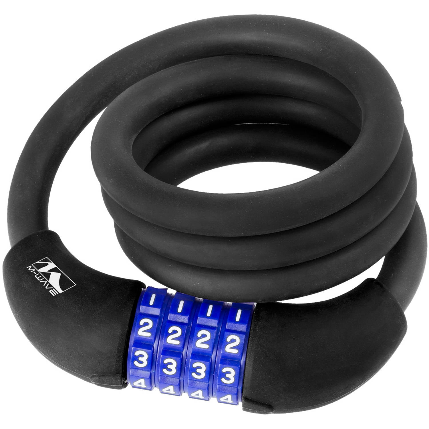 Ventura D12.10 Silicone 3' x 12mm Combo Bike Lock