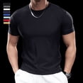 thumbnail image 4 of Men's Summer Stretch Running T-Shirts Short Sleeve Quick Dry Tee 8 Colors, 4 of 8