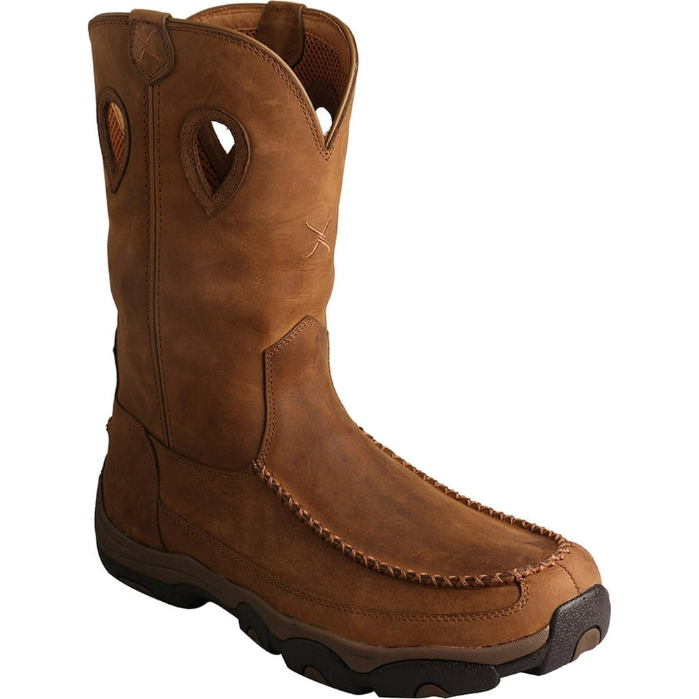 Twisted X Men's Twisted X MHKBW01 Cowboy Boot Distressed Saddle