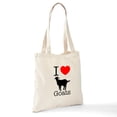thumbnail image 6 of CafePress - I Heart Goats Tote Bag - Unisex Canvas Tote Bag, Beige, 1-Piece, 6 of 6