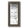 thumbnail image 2 of ArtToFrames 6" x 15" Muted Silver Picture Frame, 6x15 inch Silver Wood Poster Frame (WOM-4626),  Pack, 2 of 8