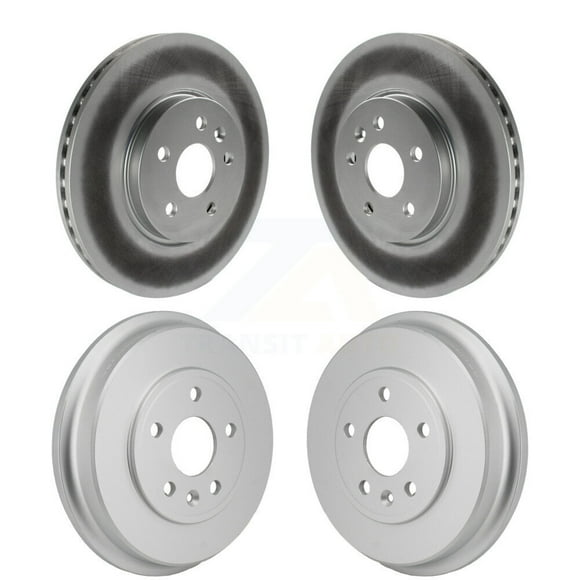 Genius Front Rear Disc Brake Rotors Drums Kit for Car Chevrolet Trax Sonic KG-102039