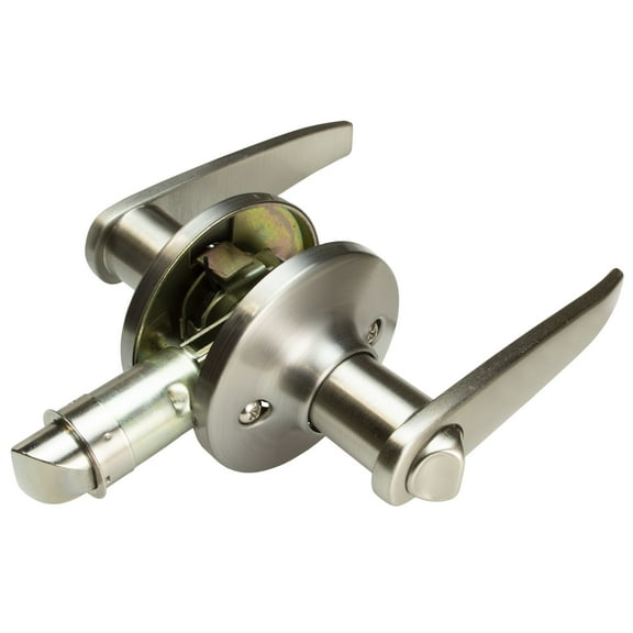 Creative Products Group LSL-707PV-BSN Locking Leverset - Brushed Satin Nickel