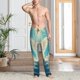 thumbnail image 2 of Fotbe Sunshine Cute Winged Cat Pantalones de Pijama para Hombre, Pantalones de Dormir, Pantalones de Casa con Cintura Ajustable y Bolsillos-Large, 2 of 6