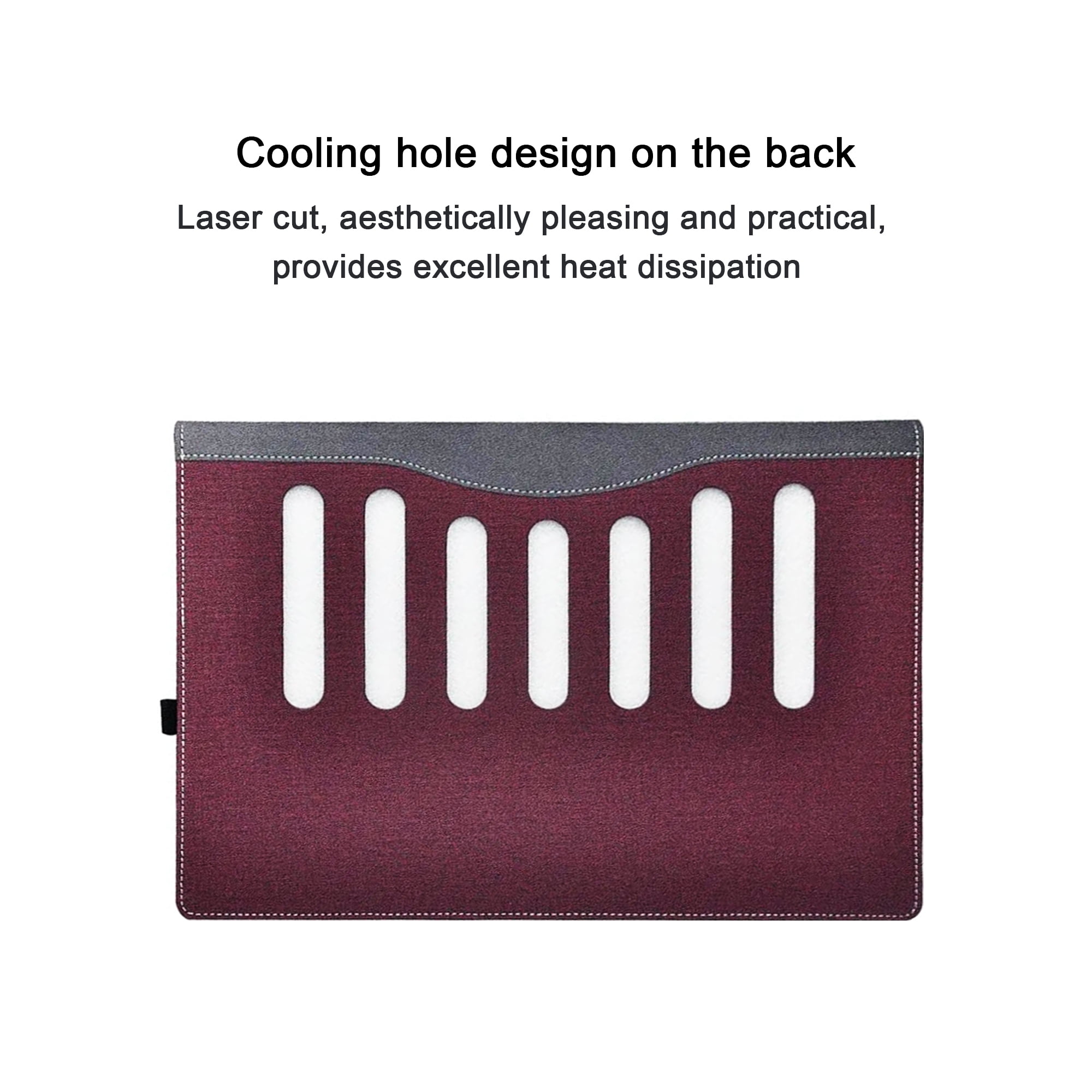 Laptop Case Cover for 17.3 inch Asus Vivobook 17X K3704 K1703 M1703 M3704 &Vivobook 17 M1702 X1704,PU Leather Protective Sleeve Shell Bag with Pen Holder