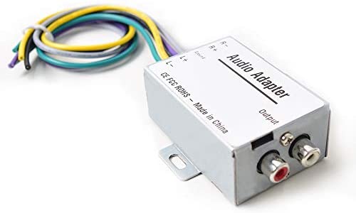Car Stereo Audio Speak Signal Hi-Low 