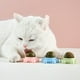 thumbnail image 1 of Juguetes giratorios para gatos con bola para lamer Catnip Snack Kitten Molar (Azul) JShteea  Libre de BPA, 1 of 7