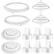 Maymom Pump Parts Backflow Protector Membrane Duckbill Valve Tube Compatible with Spectra (6 Valve)