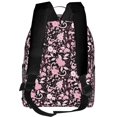 thumbnail image 3 of Zufioo Daisies Flowers Print Fashion Large Capacity Backpack, Zippered Multi-compartment Travel Work Campus Lightweight Backpack, Unisex, 3 of 5