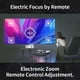 thumbnail image 4 of Proyector inteligente 5G Dual WiFi Bluetooth 4K Super HD con alto brillo y protección ocular de luz azul. Compatible con Android, iOS y PC. Proyector inteligente inalámbrico con pantalla compartida., 4 of 9