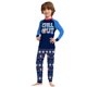 thumbnail image 5 of Traje familiar navideño con estampado de copos de nieve y letras nuevas de Europa y Estados Unidos, ropa de hogar de manga larga para vacaciones para niños, 5 of 5