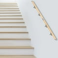 thumbnail image 4 of 6.6FT Handrail 1 Piece Solid Wood Stairs Anti-Slip Wall Safety Corridor Rail, 4 of 12