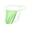 1Pack:Green, variant on Men's Nylon Thin Waistband Low Rise Thong Underwear, Black, 1-Pack, 3XL